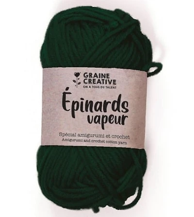 Fil amigurumi - epinard vapeur