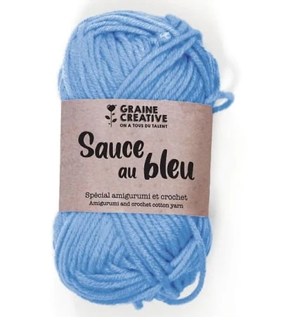 Fil amigurumi - sauce au bleuet