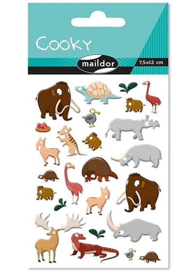 Cooky Stickers - Prehistoric