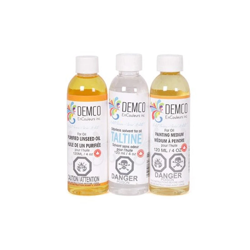 Ens. auxilaires pour huile - 3x120ml