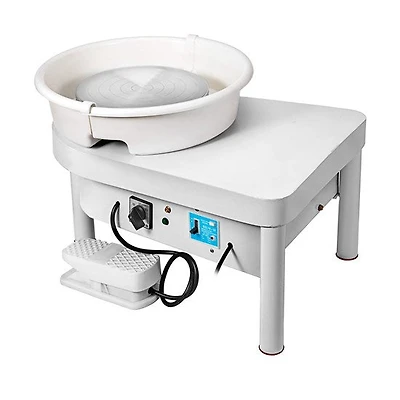 Tour de poterie électrique avec pédale