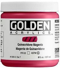 Acrylic high flow - 8 oz  quinacridone magenta  s7
