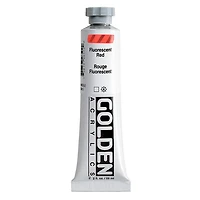 Acrylique haute viscosité - 2 oz  rouge fluorescent  s5