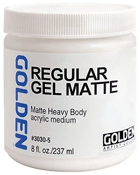 Gel régulier mat- 8 oz