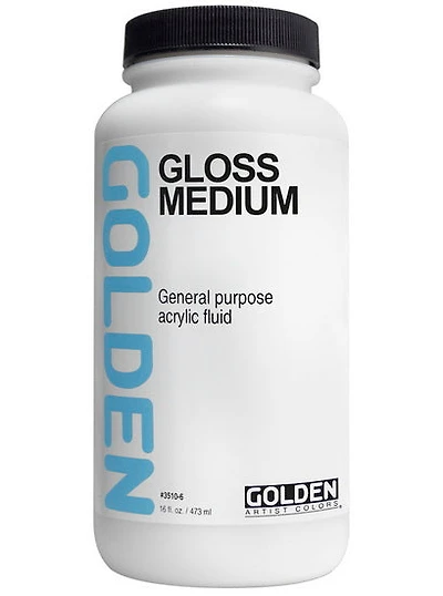 Médium polymère brillant - 16 oz