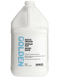 Polymer matte medium - 128 oz