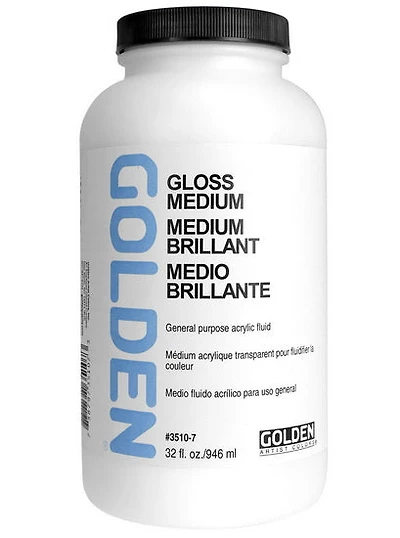 Médium polymère brillant- 32 oz
