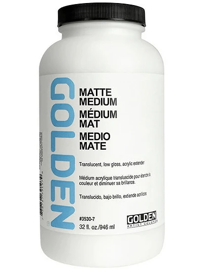 Médium polymère mat-32 oz
