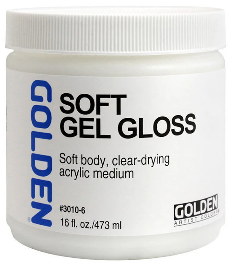 Gel mou brillant - 16 oz