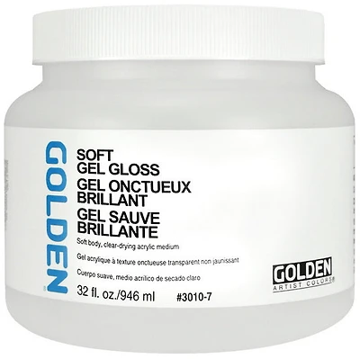 Gel mou brillant- 32 oz