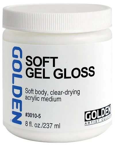 Gel mou brillant- 8 oz