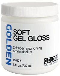 Gel mou brillant- 8 oz