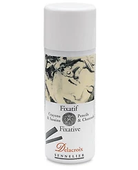 Aérosol additif fixatif pour crayon - delacroix - 400ml