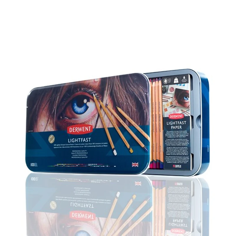 Set of 100 lightfast pencils