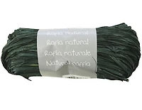 Natural Raffia - 50 g, Fir Green