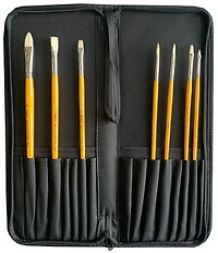 Etui pinceaux rigide noir