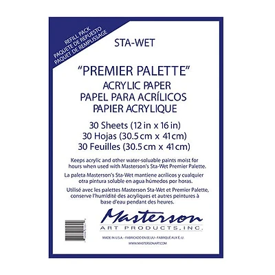 Recharge papier pour palette premier – 12x16po
