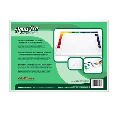 Palette aquarelle masterson « aqua-pro » 32 puits