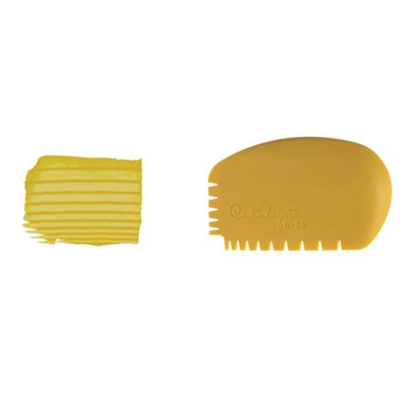 Silicone sculpting roller - yellow #4