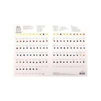 Watercolour Dot Card 109 Colours