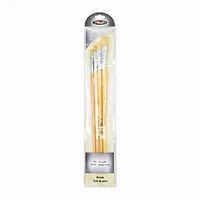 Bristle brushes, set of 4