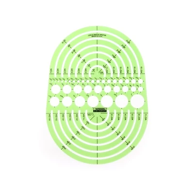 Gabarit rayons circulaires