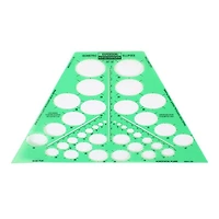 Gabarit ellipses isométriques métriques