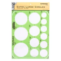 Gabarit très grands cercles