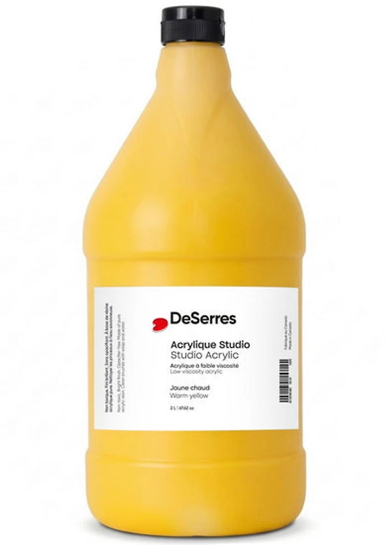 Acrylique - fv - 2 l - jaune chaud