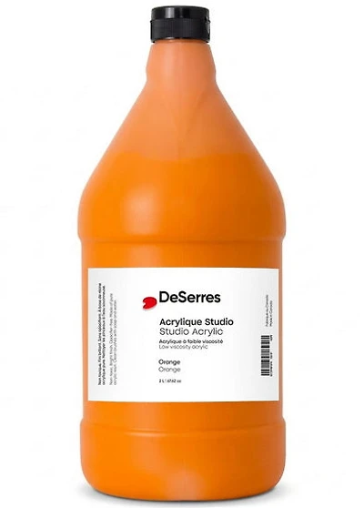 Acrylique - fv - 2 l - orange