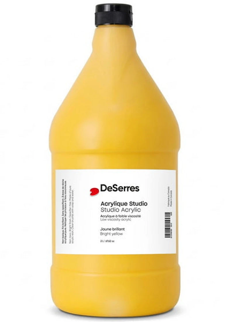 Acrylique - fv - 2 l - jaune brillant