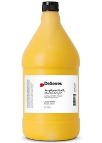 Acrylique - fv - 2 l - jaune brillant