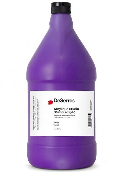 Acrylique - fv - 2 l - violet