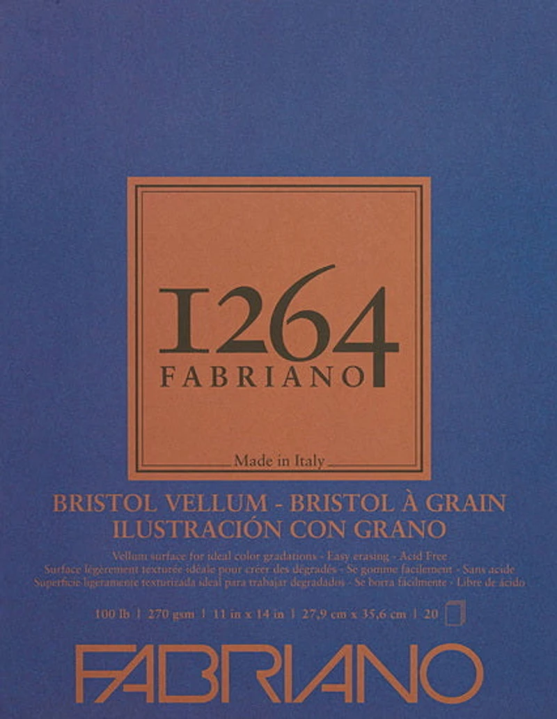 Bloc de papier bristol 1264 - 11 x 14 pouces inch