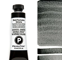 Aquarelle tube tourmaline noire véritable  s3 - 15ml
