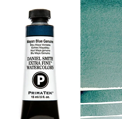 Aquarelle tube bleu maya véritable  s3 - 15ml