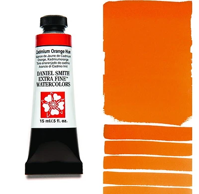Aquarelle tube nuance de jaune de cadmium orange  s3 - 15ml