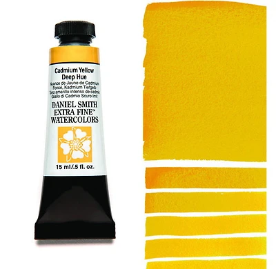 Aquarelle tube nuance jaune de cadmium foncé  s3 - 15ml