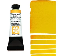 Aquarelle tube nuance jaune de cadmium foncé  s3 - 15ml