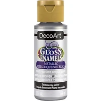 Acrylique americana email brillant argent chatoyant - 60ml