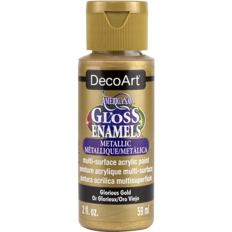 Acrylique americana email brillant or glorieux - 60ml