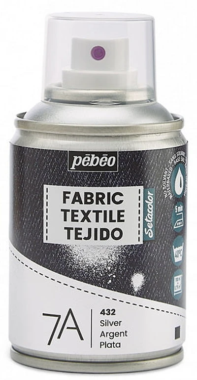 Aérosol textile - setacolor - 100ml - argent