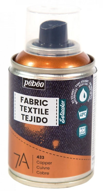 Aérosol textile - setacolor - 100ml - cuivre