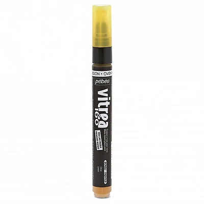 Marqueur verre - vitrea 160 - citron mat