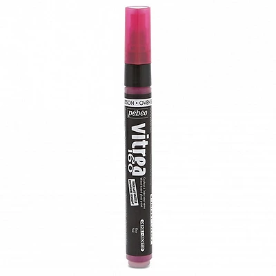 Marqueur verre - vitrea 160 - rose mat