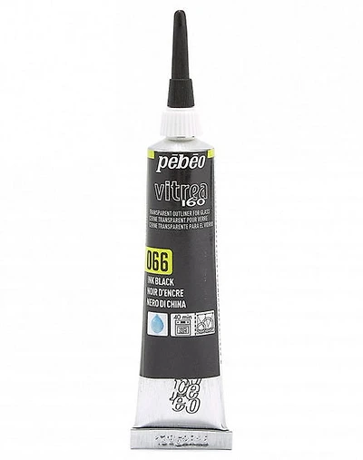 Relief outliner - vitrea 160 - 20ml - ink black