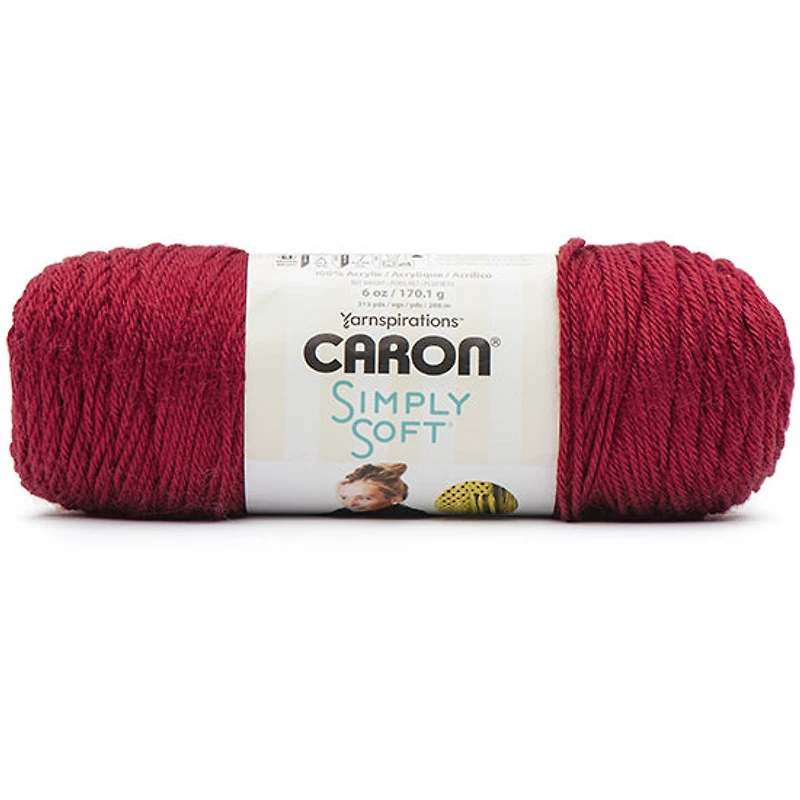 Simply soft yarn #4 - 170gr - autumn red
