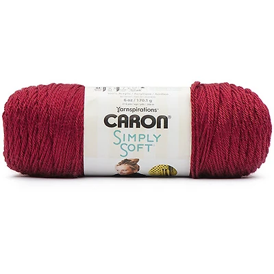 Fil simply soft #4 - 170gr - rouge automne