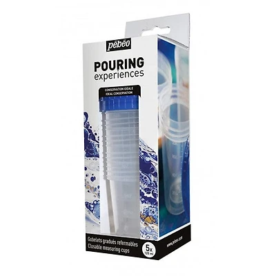 Pqt 5 gobelets gradués - pouring experience