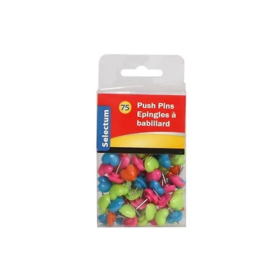 Neon Heart Push Pin Pack of 75